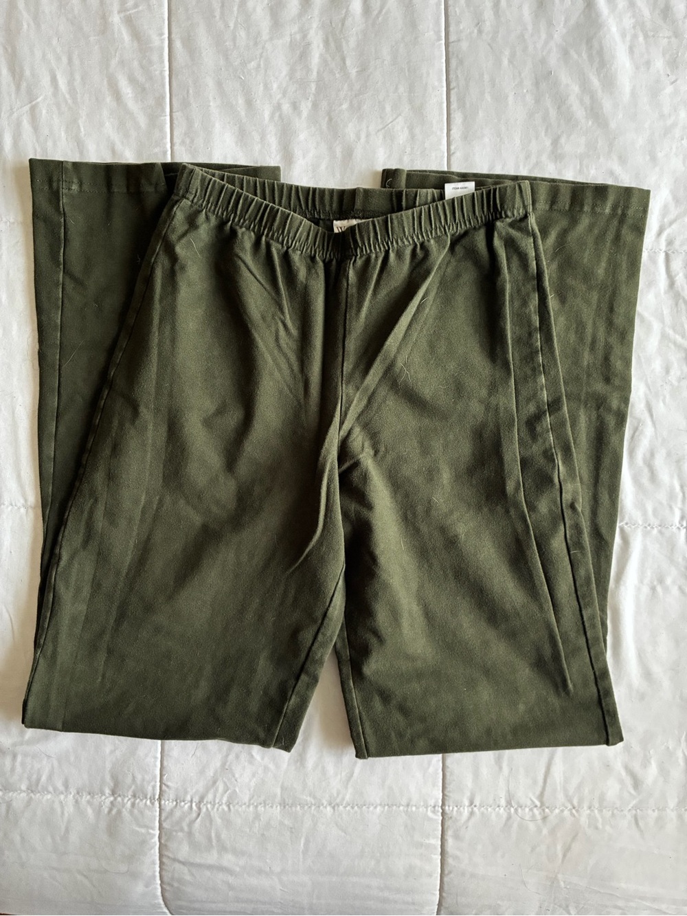 Women with Control Olive Green Pull-On Joggers